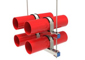 柔性多管龙门抗震支架